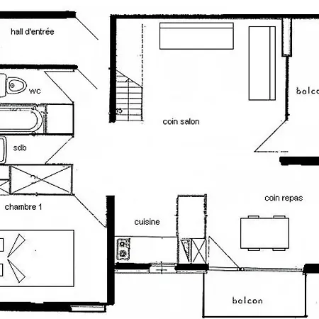 Les Aollets - 4 Pieces 6/7 Pers Duplex - Les Aollets - 306ao - Plagne Villages Mae-5934 Lägenhet La Plagne