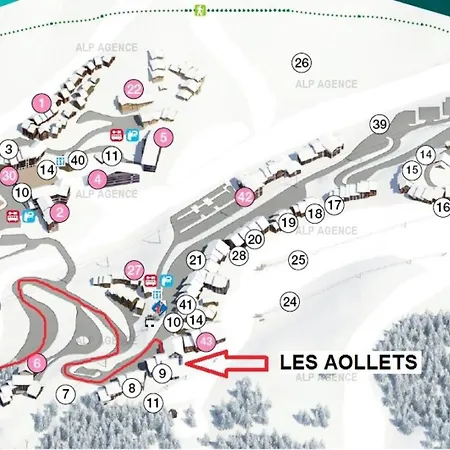 Les Aollets - 4 Pieces 6/7 Pers Duplex - Les Aollets - 306ao - Plagne Villages Mae-5934 Lägenhet